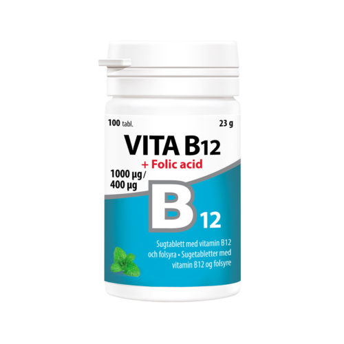 Vita B12 + Folsyra - VitaB12